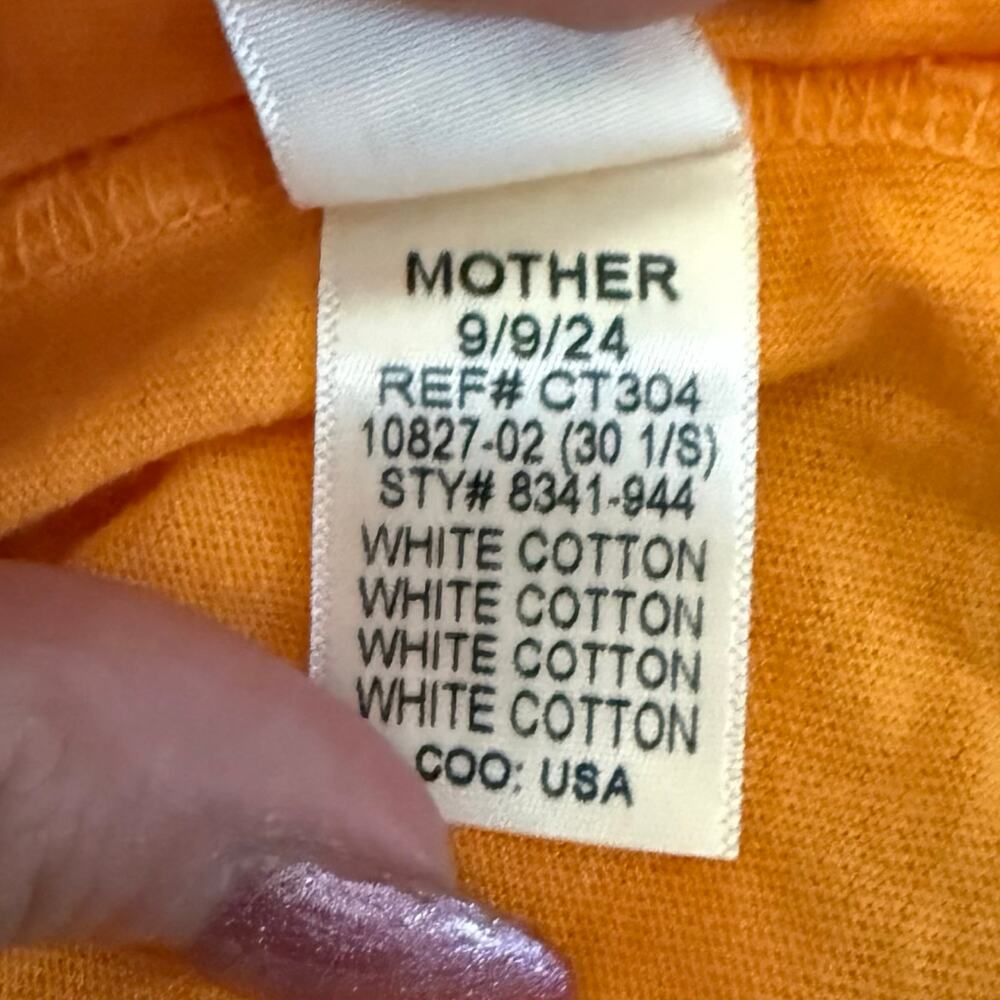 Mother Orange Blue Baby I'm A Loser Lil Goodie Goodie Tee T-Shirt size S NEW Tag - Picture 3 of 7